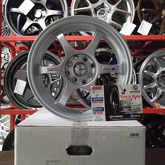 velg ssr type c r16 4x100/114 lbr7 et40