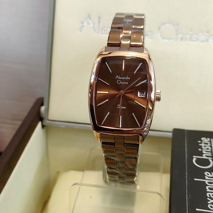 Jam wanita ORIGINAL Alexandre Christie AC 2961 LD Stainless Steel