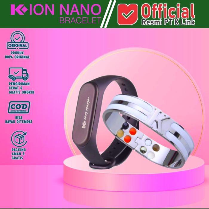 Gelang Kesehatan Ion Nano Wristband Ion Nano Bracelet