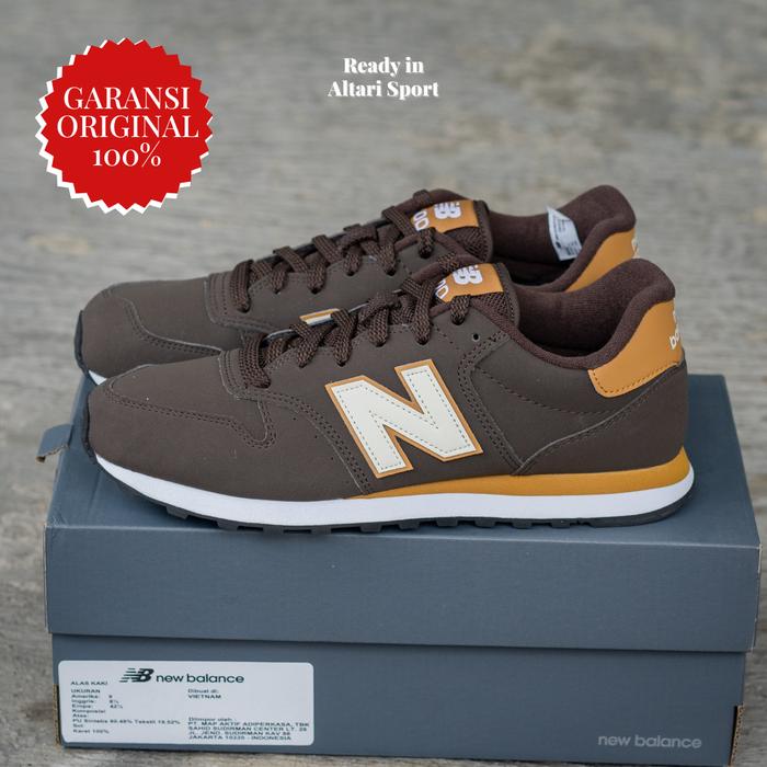 Sepatu sneakers nb 500 GM500FE2 original asli bnib