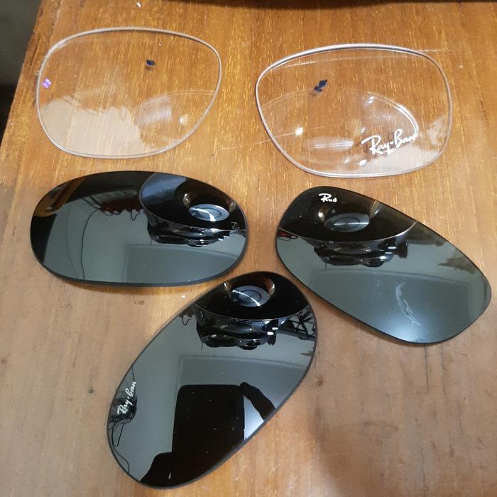 Kaca Rayban tanpa frame