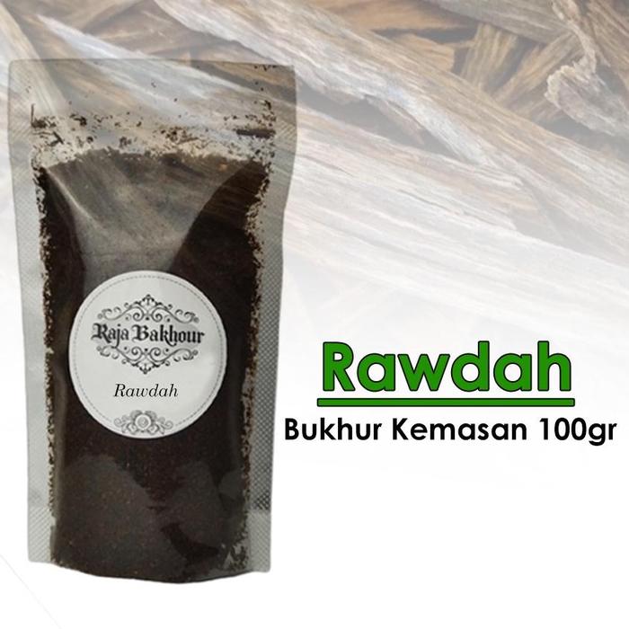 Terlaris Bukhur Oud Raudhah 100Gr Buhur Rawdah Arabian