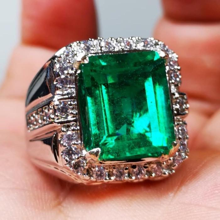 Cincin permata zamrud zambia + memo