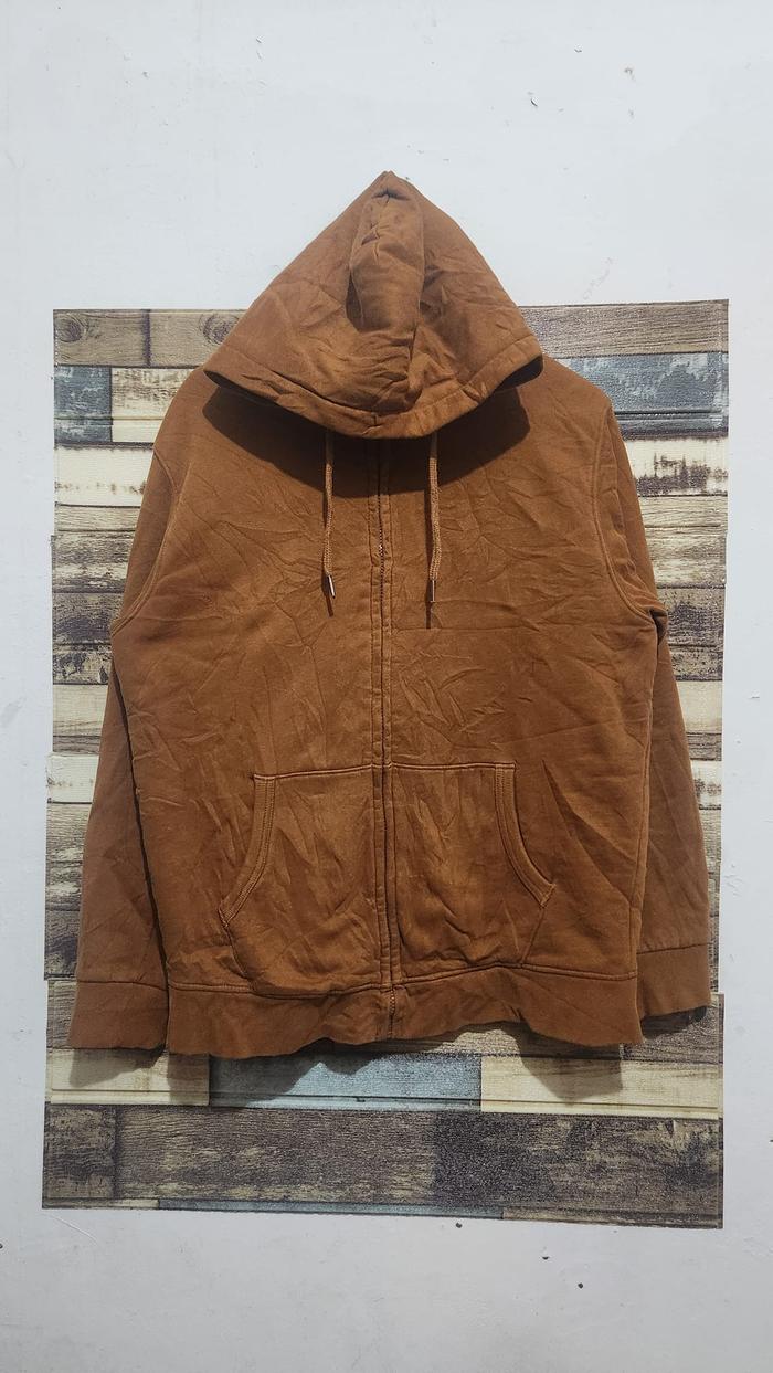 Hoodie Spao Sherpa hoodie Zipper Brown ( Size L )