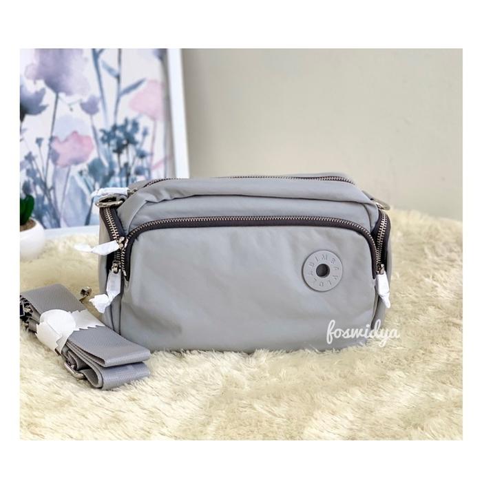 BYL Medium Crossbody Pocket Light Grey - NEW
