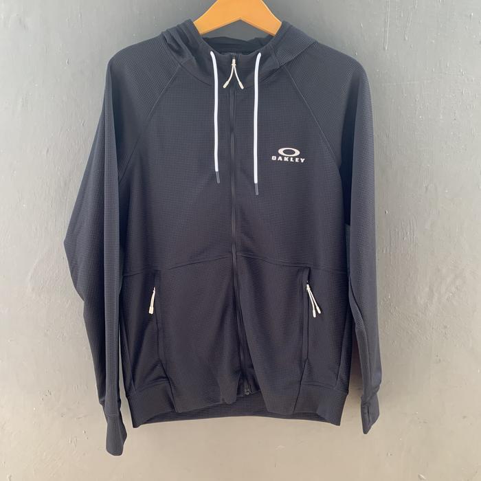 JACKET HOODIE OAKLEY BLACK ORIGINAL AUTHENTIC