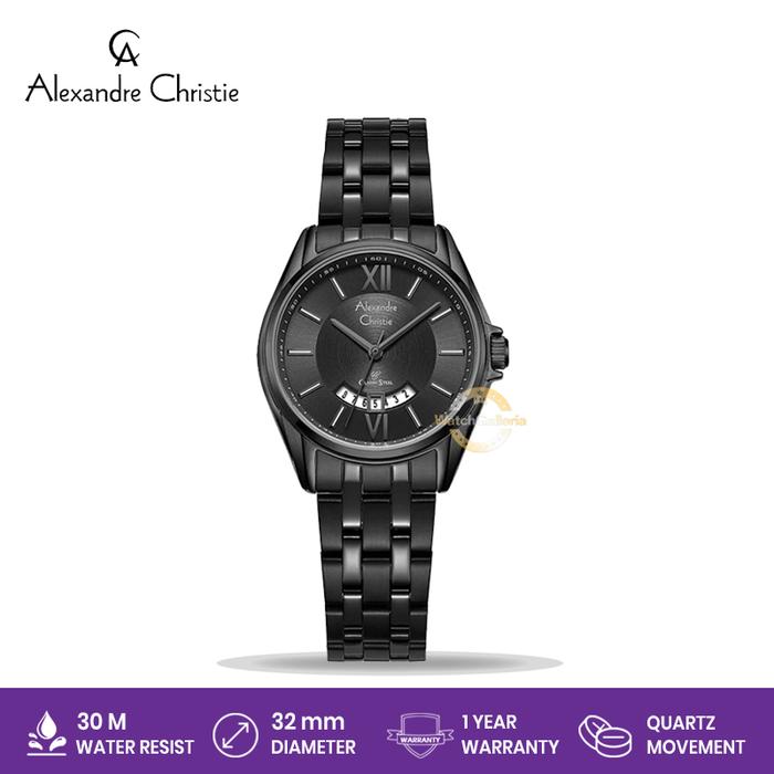 Jam Tangan Wanita Alexandre Christie AC 8673 LD BIPBA Original Resmi