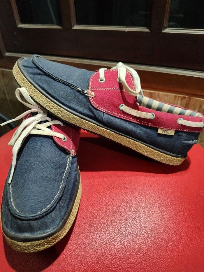 Sepatu Vintage Vans Surf Deck Siders Size 42
