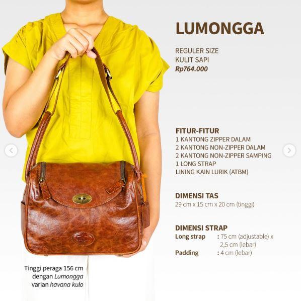 Tas Kulit Wanita Abekani / Lumongga Bag