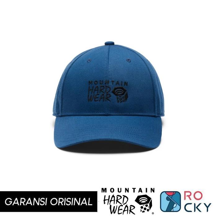 Topi Mountain Hardwear Logo 6 Panel Baseball Cap - Blue Horizon