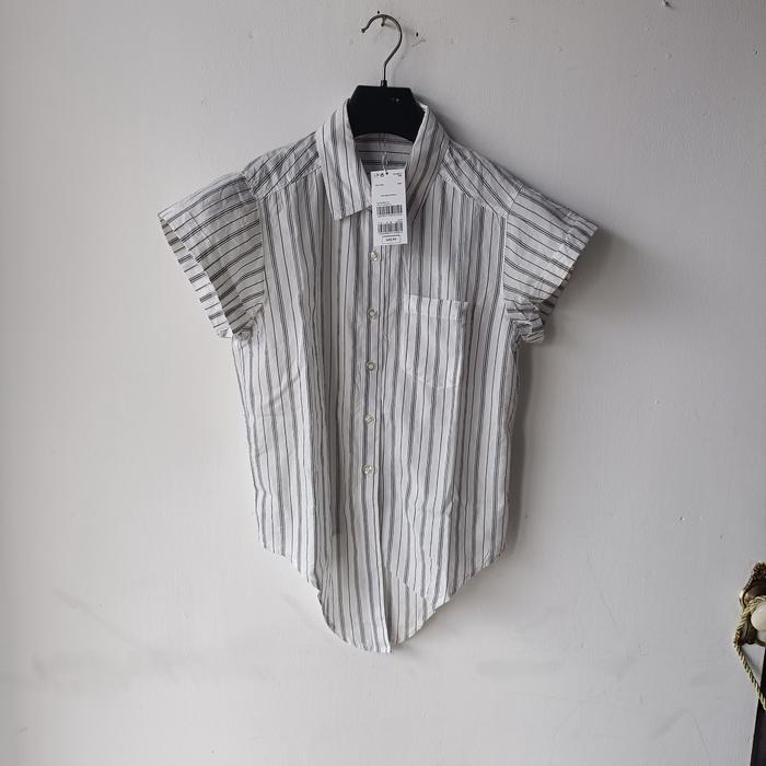 Kemeja wanita colza Kemeja wanita motif stripe terbaru murah