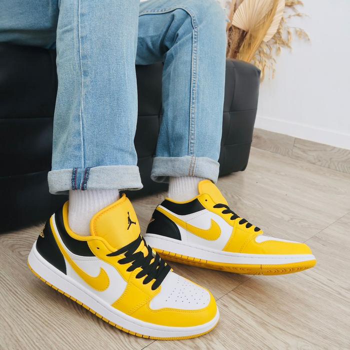Sepatu AJ 1 LOW TAXI | Sneakers Pria Wanita Jumbo