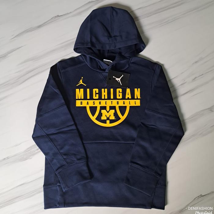 SWEATER HOODIE ANAK 7-18 TAHUN ORIGINAL JORDAN MICHIGAN BASKETBALL ORI