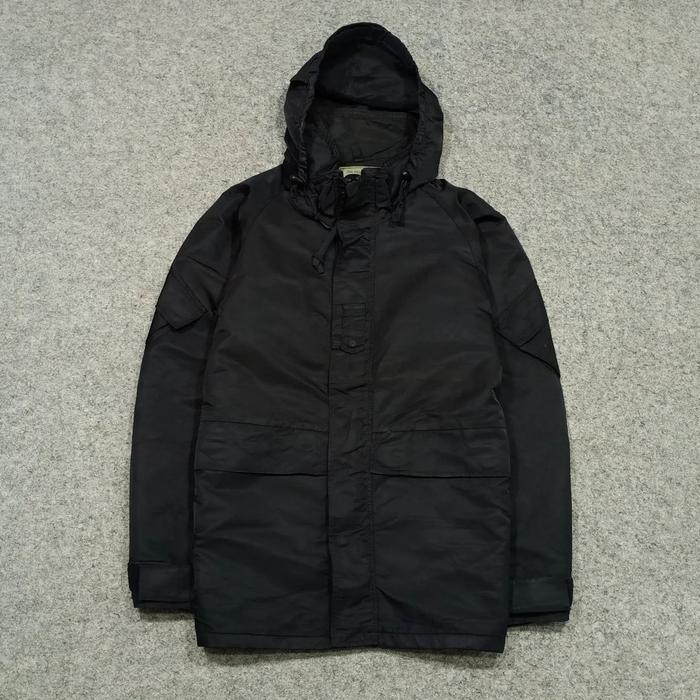 Jaket hitam parka pria lengan panjang ALPHA INDUSTRIES size S second