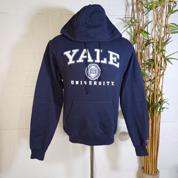 HOODIE CHAMPION YALE UNIVERSITY (SECOND BRANDED SZ S-M,  PEKAT, HD0077