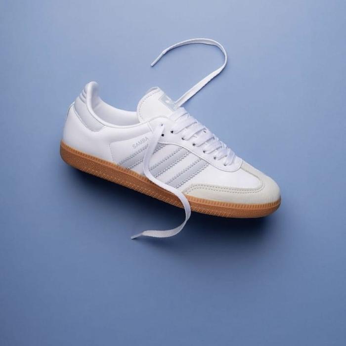 Adidas samba halo blue gum (Resmi ADIDAS)