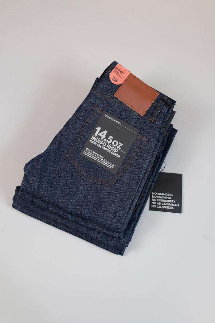 The Unbranded UB101 Skinny Fit - 14.5oz Indigo Selvedge Denim