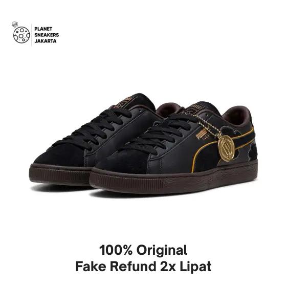 Sepatu Puma Suede x One Piece "Black Team Regal Red" (BNIB) Original