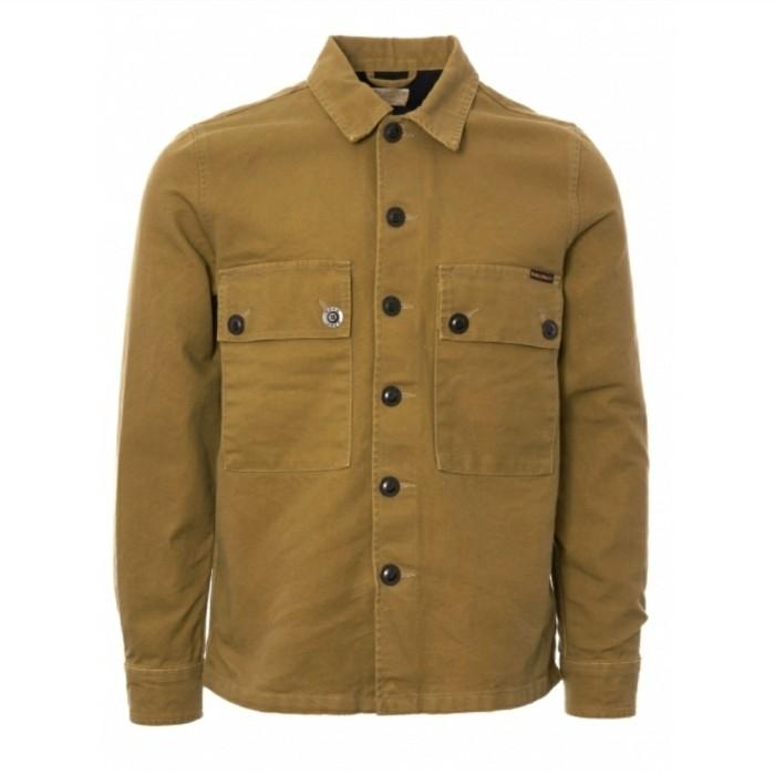 Size XS Sten Swedish Army Canvas Shirt
