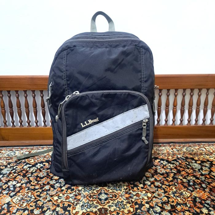 tas ransel ll bean backpack warna hitam