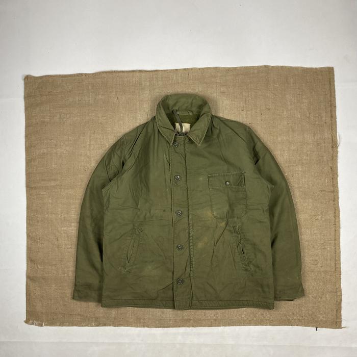A2 Deck Jacket US Navy Size Large 42-44