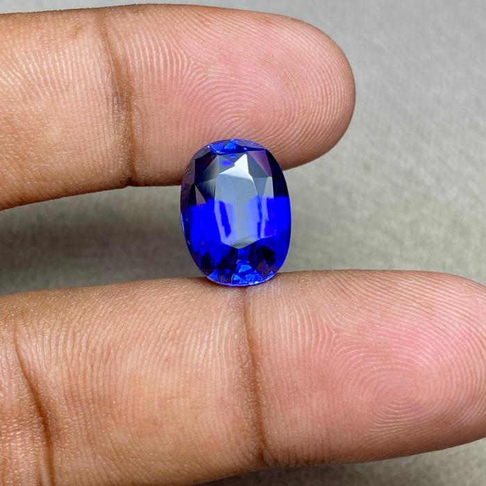 BATU KING SAFIR SAPPHIRE BLUE SAFIR CHATAM HARDNESS 8-9 SKALA MOHS