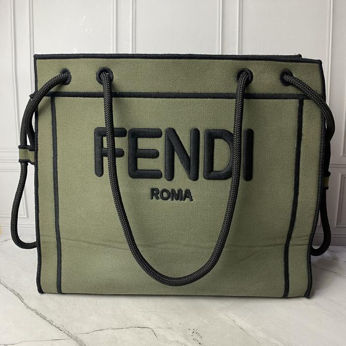 Fendi roma tote bag kanvas preloved