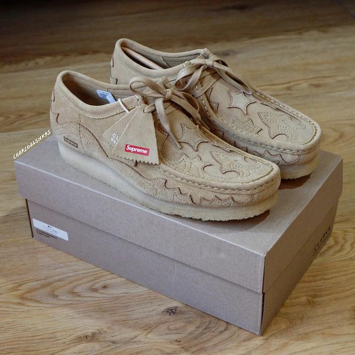 Supreme x Clarks Wallabee Western Cut Out "Tan"