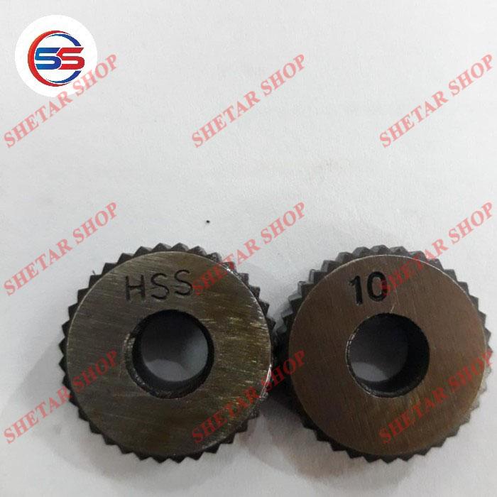 Mata Knurling Eisen Coarse Straight No.10