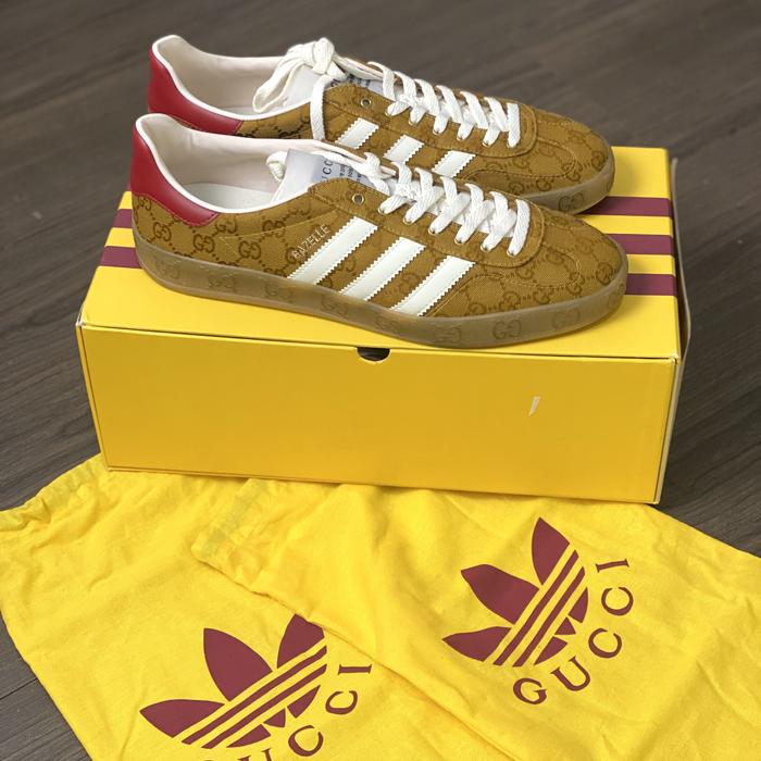 Adidas Gazelle Indoor x Gucci 12us / 46 Ready Original Made in Italy