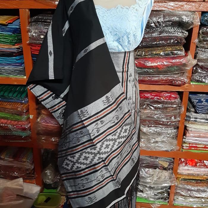 Songket Sutra Hongkong Arturo Sarung dan Selendang Songket Batak