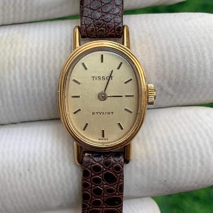 Tissot stylist vintage all original authentic 20mm with crown mulus