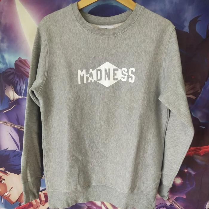 Madness Logo Spellout Sweater Crewneck Abu Original Second Street Wear