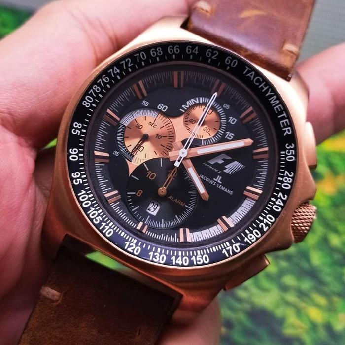 jacques lemans formula1 original swiss made 45mm limited edition cakep