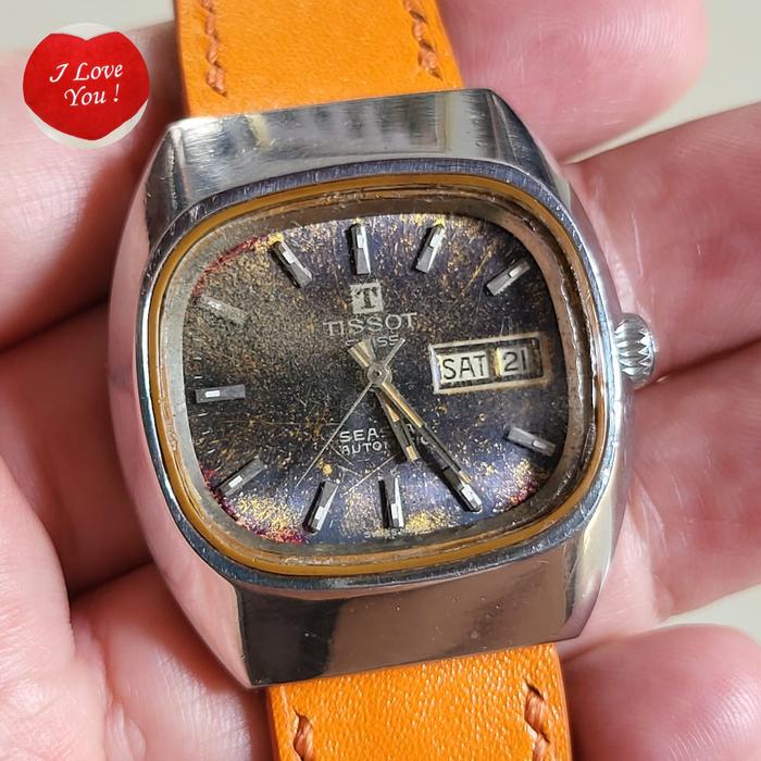 Jam tangan Tissot seastar vintage automatic