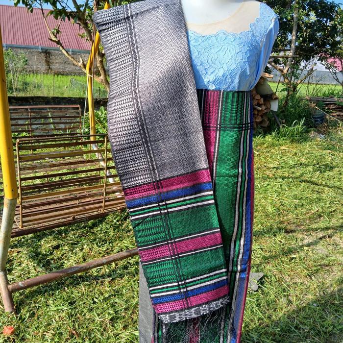 SONGKET ICCOR MOROR MANDAR TENUN TANGAN ASLI TARUTUNG TUMTUMAN SILVER