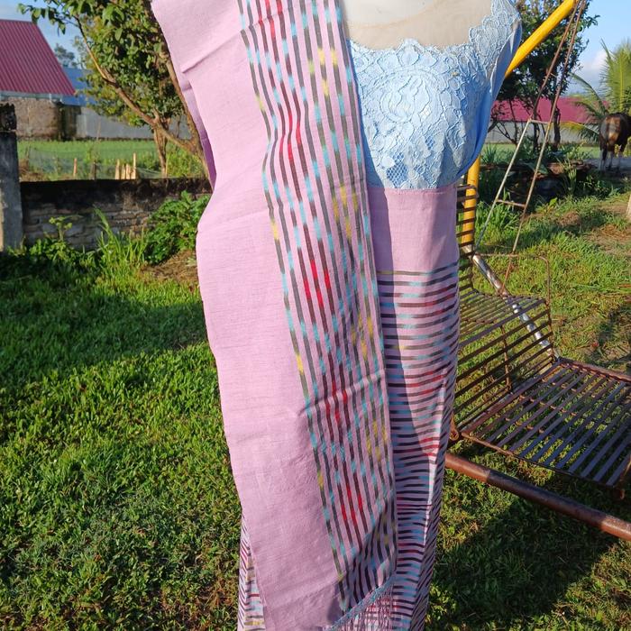 SONGKET TENUNAN TANGAN TARUTUNG SONGKET BATAK ULOS MAULANA UNGU LILAC