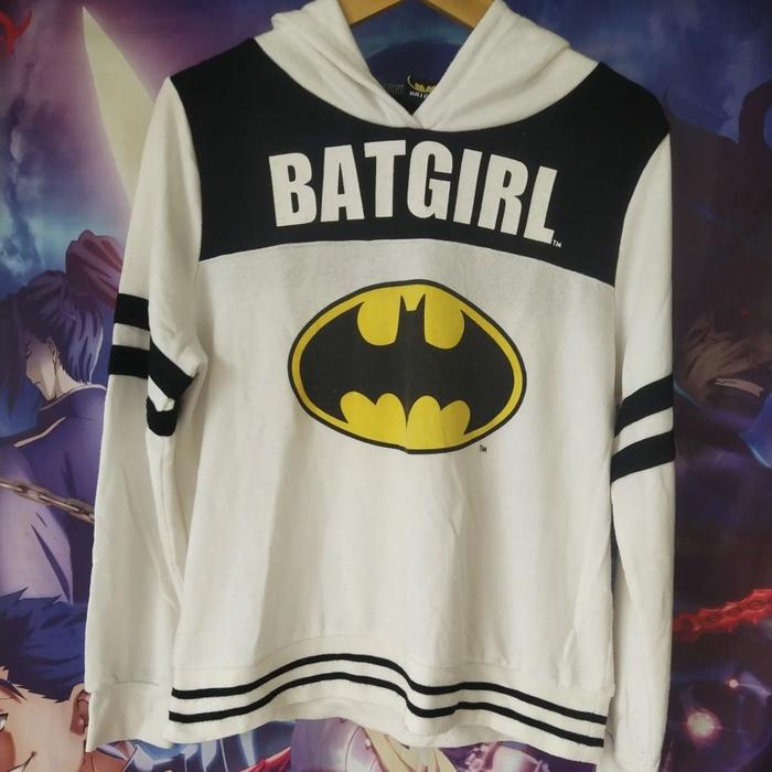 Batgirl Batman Jaket Hoodie Cewek Original Second DC Marvel Super Hero