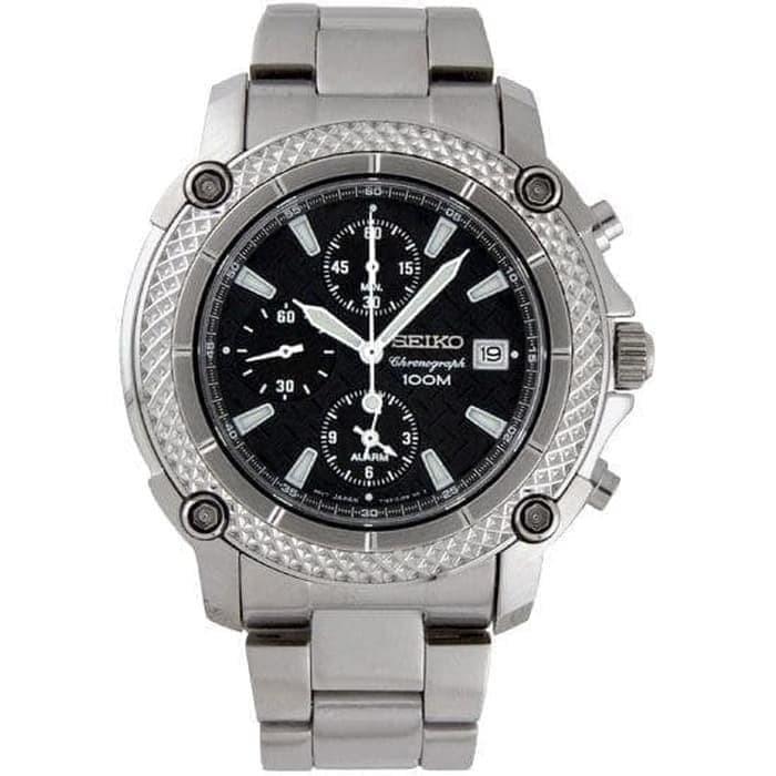 Seiko SNA777#SNA777#SNA777P1#Jam tangan pria Seiko Chronograph SNA777