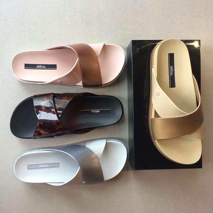 SANDAL WANITA TERBARU MELISSA COSMIC GLITTER SENDAL JELLY FREE BOX