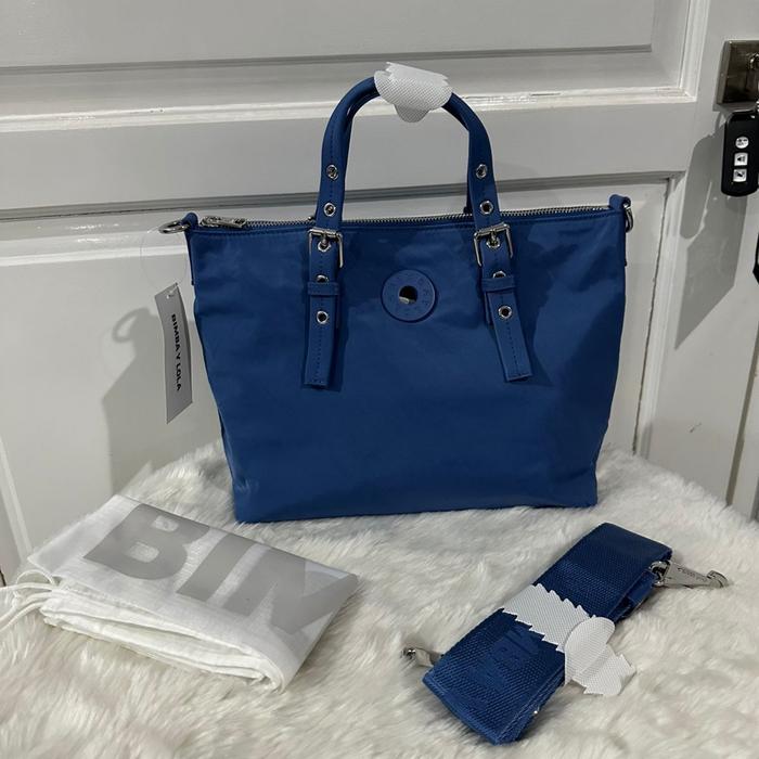 Shopper Nylon Blue Bag