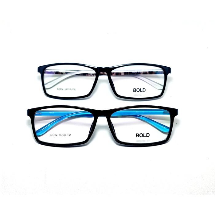 FRAME Kacamata size lebar big size 38058 60--19-145 pergas spring half