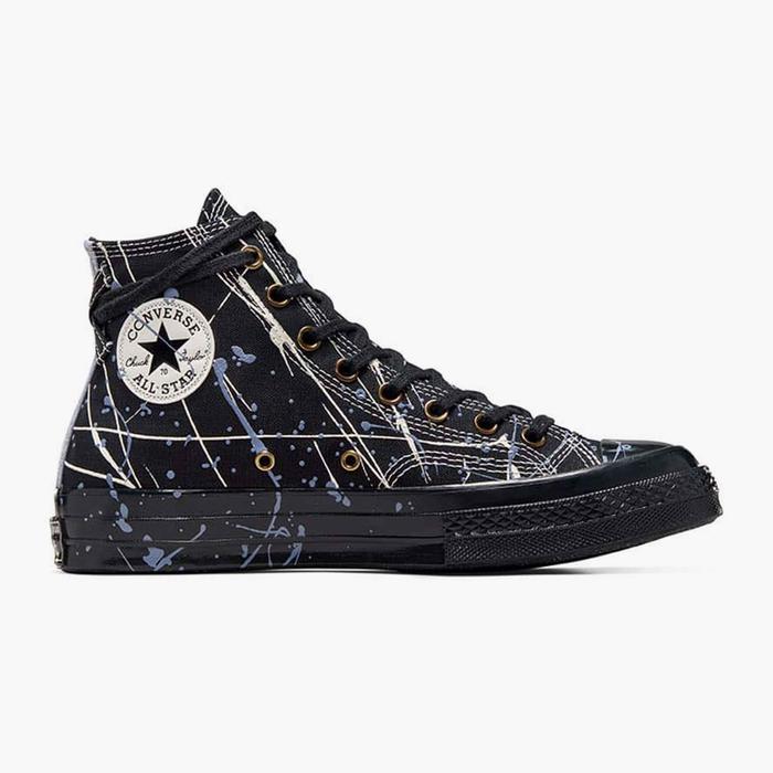Converse 70 Hi Paint Splatter Black