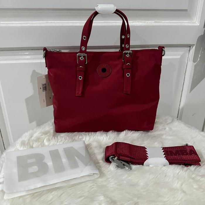 Shopper Nylon Red Bag