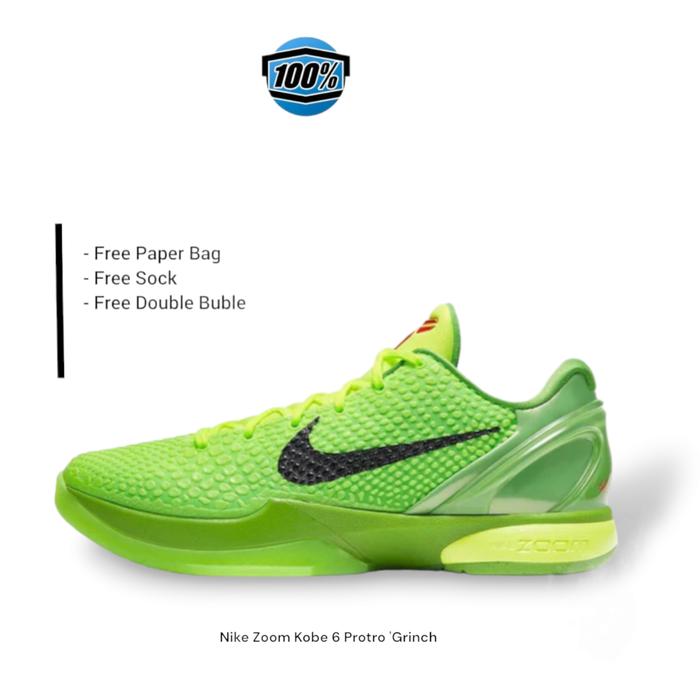 Sepatu Nike Kobe 6 Protro 'Grinch