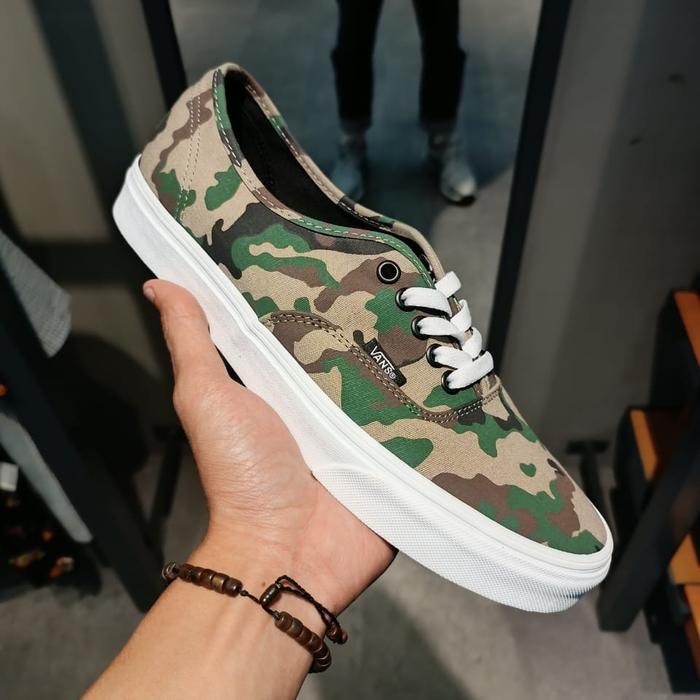Vans Authentic Camo Original Resmi