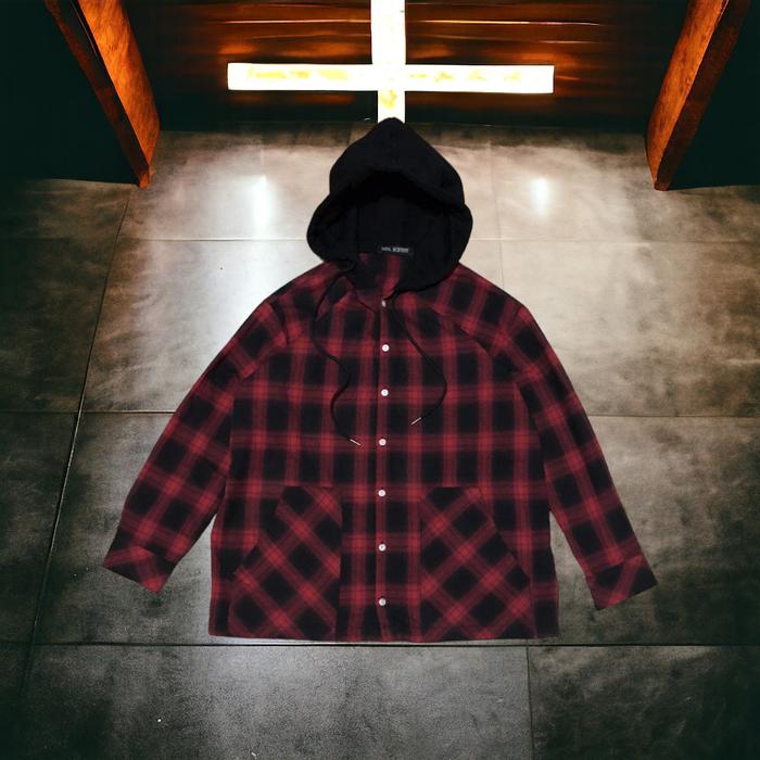 flannel Hoodie Neil barrett | jaket Neil barett | crewneck Neil barret