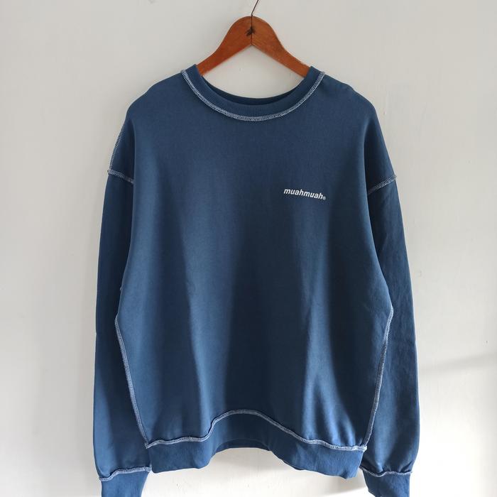 crewneck sweater oversize Muahmuah
