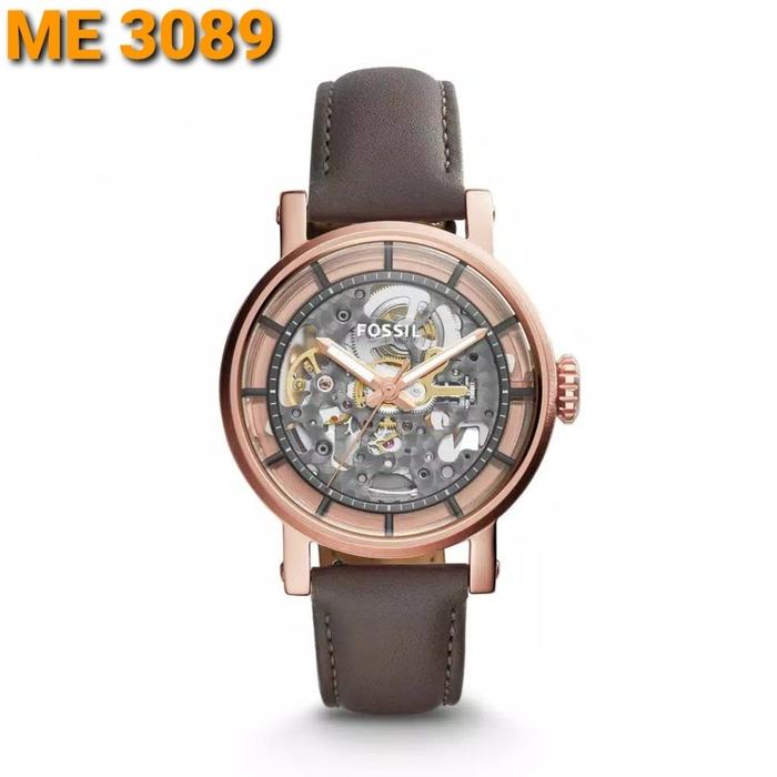 Jam Tangan Wanita ME3089 ME 3089 Kulit Stainless Watches