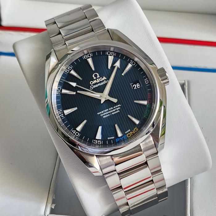Jam Tangan Omega Seamaster Aqua Terra 41 Pyeongchang Olympic Limited Edition